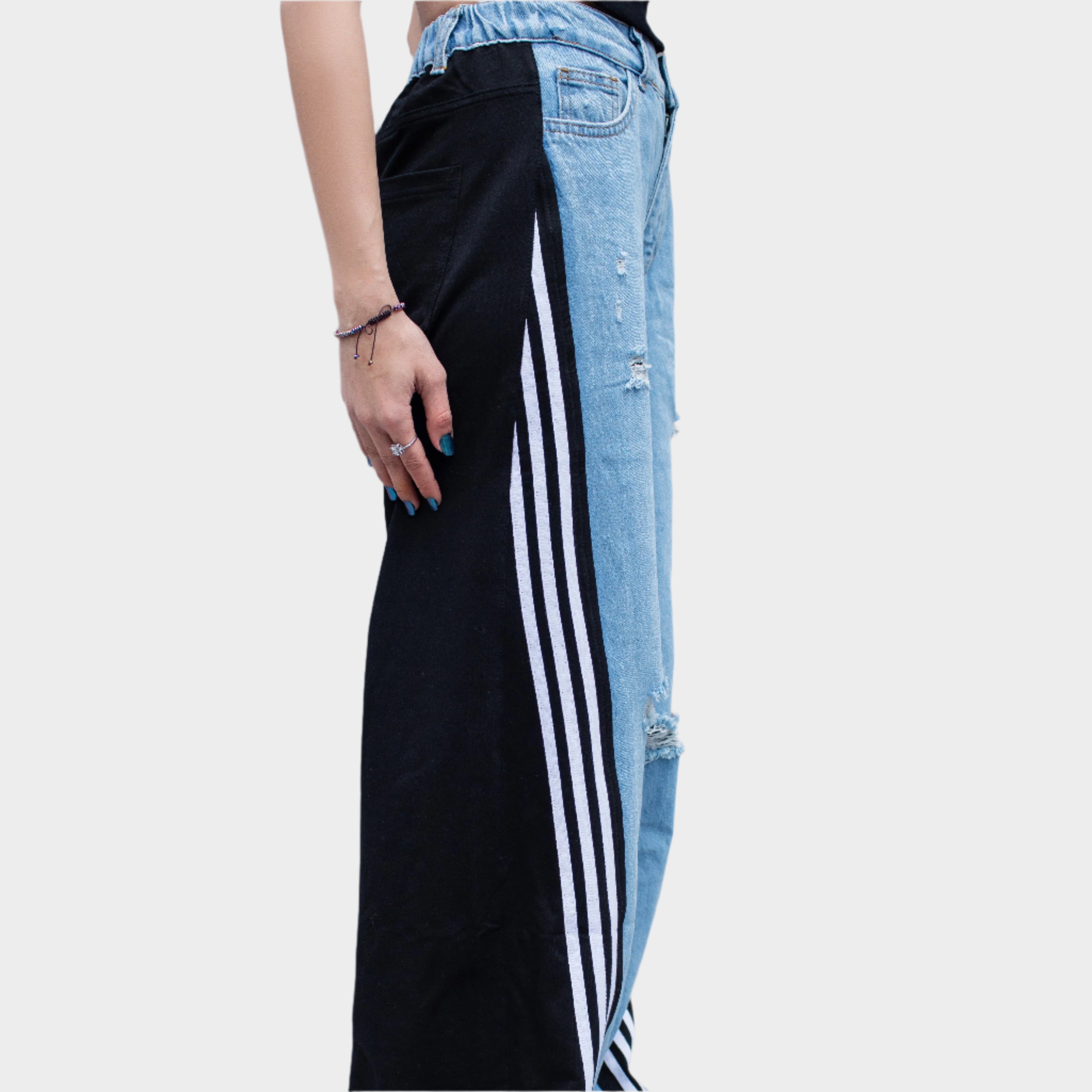 Striped Jeans